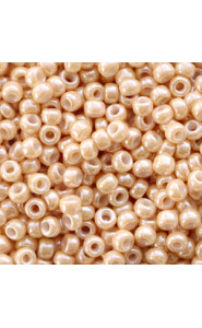 Miyuki rocailles Perlen 8/0 - Ceylon light caramel 8-593